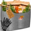 KESSER® Brennholzkorb aus extra dicker Filz Kaminholzkorb Produktbild-Vorschau 1