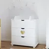 Set ZEE HEART: lettino bianco 120x60 con cassetto + comò Anteprima dell’immagine prodotto 4