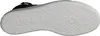 The image shows the sole of a black sneaker. Voir les images du produit