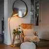 Lampa stojąca retro żółta z brązem - Milou Podgląd zdjęcia produktu 9