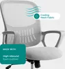 Chaise de bureau Sweiko avec repose-pieds réglable,Grand Voir les images du produit 7