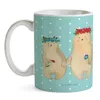 Mr. & Mrs. Panda Teetasse Bären mit Blumenkranz - Türkis Produktbild-Vorschau 3