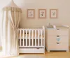 ZEE HEART Set Weiß Babybett 120x60 mit Schublade + Produktbild-Vorschau 6