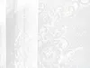 heimtexland ® Jacquard Store Gardine Blumen weiß Produktbild-Vorschau 5