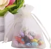 INF Sacchetti in organza, confezione da 100 crema Anteprima dell’immagine prodotto 2
