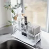 Organizér dřezů Yamazaki Tower White Náhled obrázku produktu 2