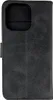 Etui Leder Buch Fall Na Iphone 16 Pro Max - Czarne Produktbild-Vorschau 7