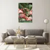 Bilder auf glas - Einteilig - Palmen Herde Flamingos - Produktbild-Vorschau 7