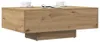 vidaXL Couchtisch Artisan-Eiche 85x55x31 cm Holzwerkstoff Produktbild-Vorschau 3