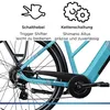 Zündapp Z810 E Bike Trekkingové kolo 28 palcov Náhľad obrázku produktu 8