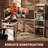 HOMCOM-Eckschreibtisch-Spanplatte, Metall-137L x 140B x Produktbild-Vorschau 7