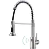 Edelstahl Küchenarmatur Ausziehbar Brause Wasserhahn Küche Produktbild-Vorschau 3