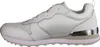 Side view of a white Skechers sneaker. Voir les images du produit