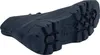 The image shows the sole of a black leather boot, viewed from a diagonal angle. Voir les images du produit