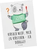 Mr. & Mrs. Panda Postkarte Softwareentwickler Debugging - Produktbild-Vorschau 1