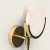 Wandleuchte aus Metall und Glas Frome Gold Produktbild-Vorschau 4