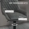 HOMCOM, sada 2 ks barových židlí, výškově nastavitelné Náhled obrázku produktu 6