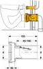 Haas Fremdeinspülstop-Garnitur DN90 Nr. 3337 Produktbild-Vorschau 2