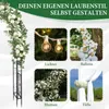 ALIGHTUP Rosenbogen Pergola de jardin Arcade en métal, 206 Voir les images du produit 5