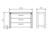 HASENA Factory Line Kommode Rivera Akazie vintage grey Produktbild-Vorschau 4