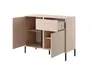 DAST Kommode mit Schublade und Türen – 103 cm breit – Beige Produktbild-Vorschau 4