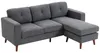 HOMCOM L-förmiges Sofa mit umkehrbarer Chaiselongue, Produktbild-Vorschau 1