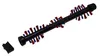 A vacuum cleaner brush roller and a small black plastic attachment are shown against a white background. Produktbild-Vorschau