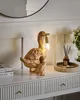 BELIANI Tischlampe Gold Kunstharz 40 cm Hoch 1-Flammig Produktbild-Vorschau 2
