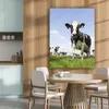 MuchoWow® - Leinwandbilder - Kühe - Gras - Tiere - Sonne - Produktbild-Vorschau 5