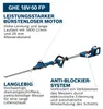 Tagliasiepi a batteria PRO GHE18V-50FP Anteprima dell’immagine prodotto 13