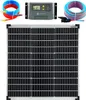 Solar Set 60 Watt 12V Mono Laderegler 10A Kabel 5 Meter Set Produktbild-Vorschau 1