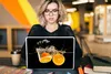 MuchoWow® Laptop Aufkleber Sticker Cover Orange - Produktbild-Vorschau 5