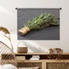 MuchoWow® Wandteppich Wandbehang Thymian - Kräuter - Grün - Produktbild-Vorschau 6