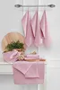 Hermia Concept, Lola - Rose, lot de torchons de cuisine (10 Voir les images du produit 1