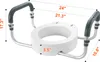 VEVOR zvedák WC sedátka, výška 8,9 cm, nosnost 136 kg, pro Náhled obrázku produktu 8