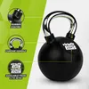 VirtuFit Kettlebell Pro 28 kg aus Rubber und Gusseisen, Produktbild-Vorschau 3