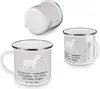 Mr. & Mrs. Panda Emaille Tasse Bullterrier Kraftpaket - Produktbild-Vorschau 4