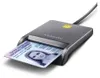 A card reader with a Czech ID card inserted. Podgląd zdjęcia produktu
