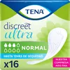 DISCREET ULTRA normal incontinence pad 16 u Produktbild-Vorschau 1