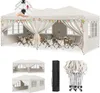 WOLTU Pavillon, mit 6 Seitenwänden, 3x6 Pop Up, wetterfest, Produktbild-Vorschau 1