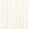 vidaXL Fadenvorhänge 2 Stk. 140 x 250 cm Cremefarben Produktbild-Vorschau 3