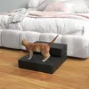 Thuisxl Paw Paws Lit pour chien et marchepied 2-en-1 noir Voir les images du produit 13