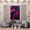 ARTHUB® Leinwandbild 50x70 cm, Big Purple Exotic | Produktbild-Vorschau 4