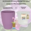 MePla - 2 Stück - Orchideenübertopf 500 lizzard ø 14 Produktbild-Vorschau 2