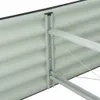 vidaXL Garten-Hochbeet 400 x 80 x 44 cm Verzinkter Stahl Produktbild-Vorschau 6