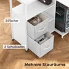 WOLTU Schreibtisch L-Form, Eckschreibtisch, mit Steckdosen Produktbild-Vorschau 8
