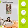 ARTland Leinwandbild Kauen und Schlucken Größe: 50x100 cm Produktbild-Vorschau 2