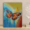 MuchoWow® - Leinwandbilder - Schmetterling - Farben - Kunst Produktbild-Vorschau 2
