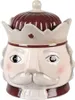 Clayre & Eef Vorratsglas Nussknacker Ø 16x19 cm Beige Produktbild-Vorschau 1