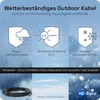 hb-digital RJ45 Patchkabel CAT 6a Outdoor S/FTP PVC PE 20m Produktbild-Vorschau 7